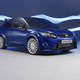 Illustration for article titled 2009 Ford Focus RS: Im Blue!